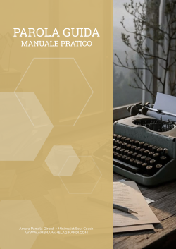 parola guida copertina